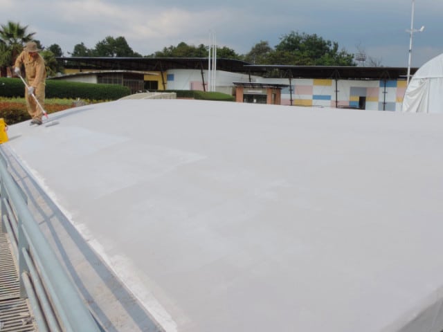 instalación de poliurea